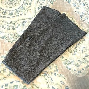 Good Hart Gray High Waist Thick Waistband Medium Leggings